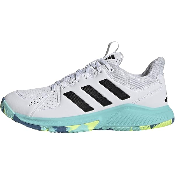 adidas gazelle silver green womens adidas AvaFlash Women's Crystal Sky/White  Holabird Sports