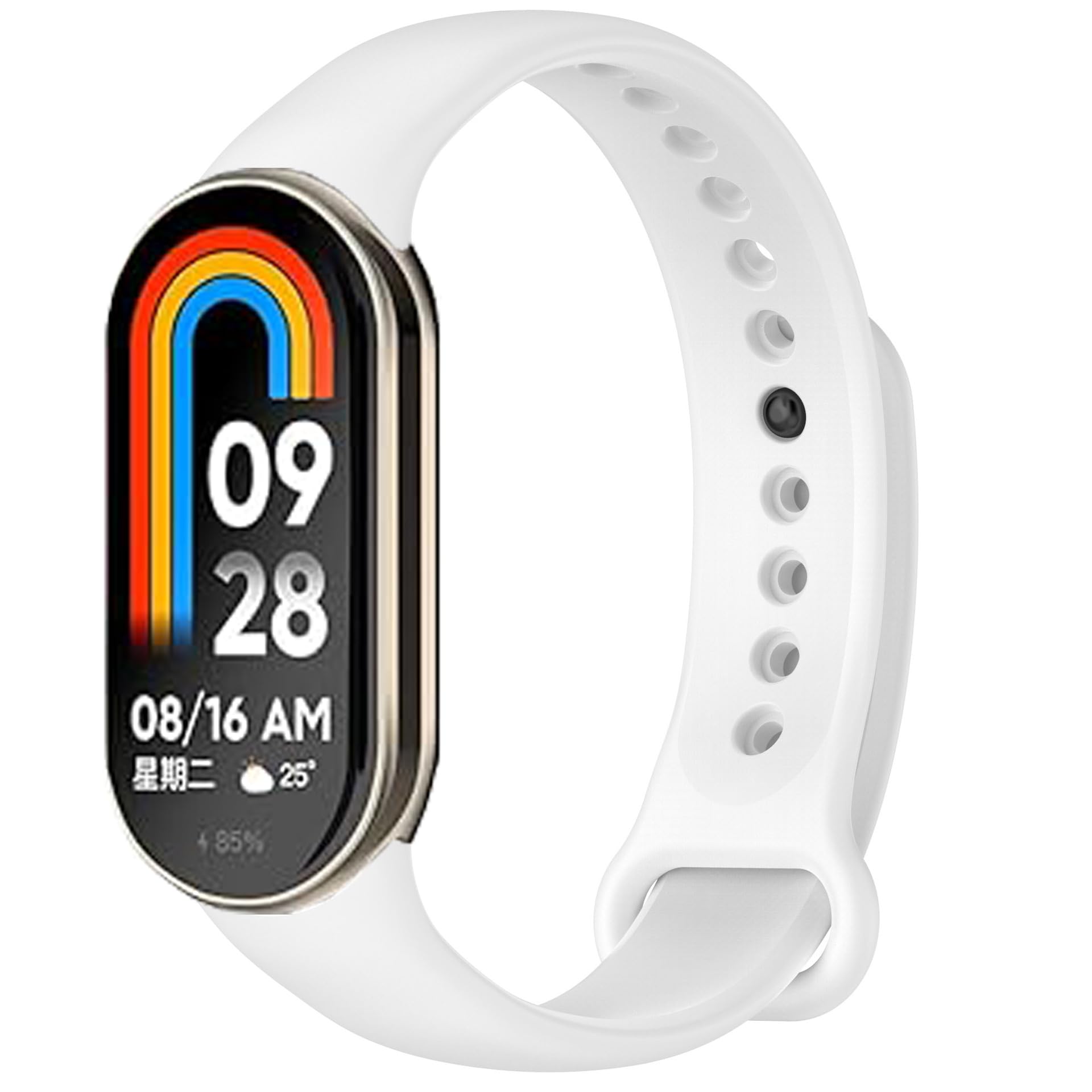 FYISWHO Replacement Band Silicone for Xiaomi Smart Band 10/8, Bracelet Sport Watch Strap for Xiaomi Smart Band 9