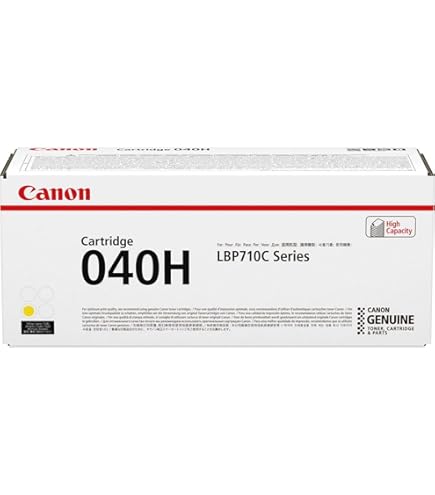 Amazon.com: Canon Genuine 040 Black Toner Cartridge Compatible