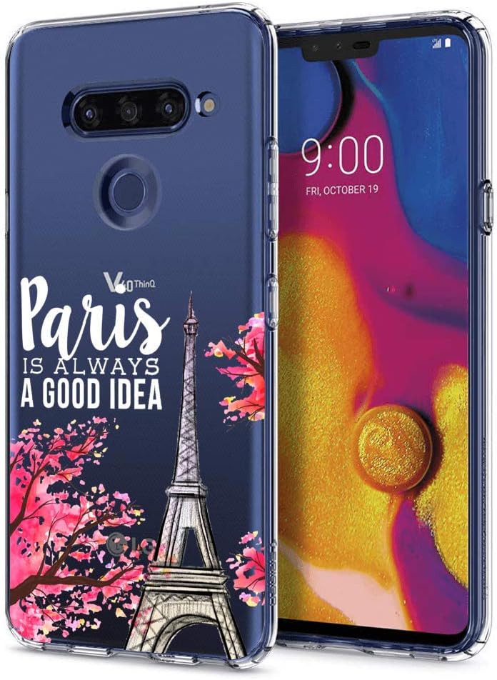 Best Paris Phone Case For Lg V40 Thin A