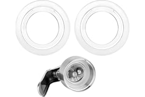 2 Pack Head-Gasket Replacement Part, Whipped Cream Dispenser Gasket Whipped Cream Dispenser Cartridges Leak-Proof Seal