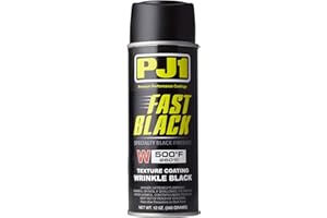 PJ1 16-WKL Wrinkle Black Spray Paint (Aerosol), 12 oz