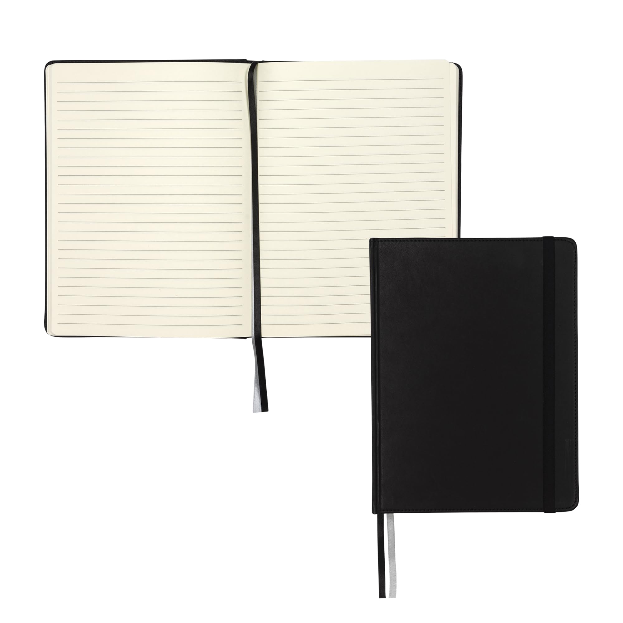 Samsill Large Hardcover Notebook, 240 Lined