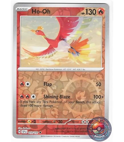 ho oh pokemon card rainbow Amazon.com: Ho-Oh GX - SM80