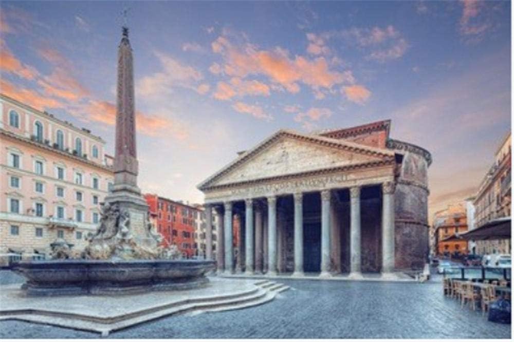 PJCNEW 1000 piece jigsaw puzzles for adults view of Pantheon in the morning Rome puzzle 1000 pieces DIY For Kid Toy Gift