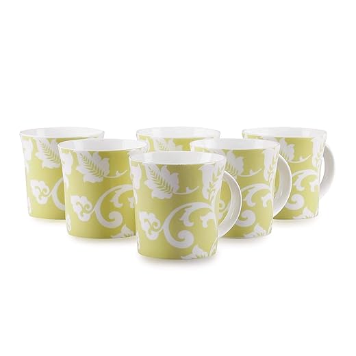 Lowest Price Coffee Mug Set, 6 Piece