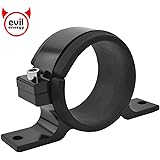 EVIL ENERGY 60mm Car Fuel Pump Fuel Filter Mounting Bracket Single Clamp Cradle Universal Black