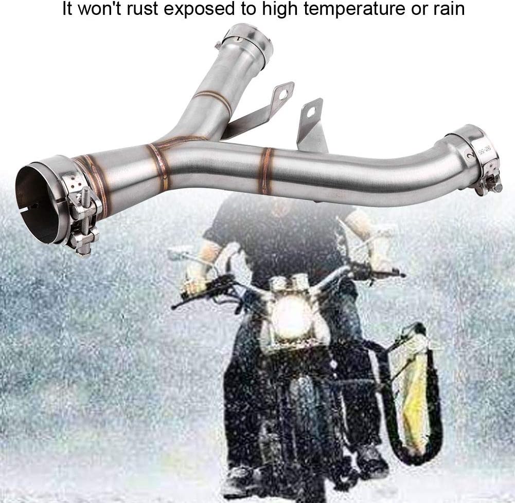 Tubo Centrale Di Scarico Per Yamaha YZF-R6 2009-2014 – In Acciaio Inox 304, Senza Catalizzatore