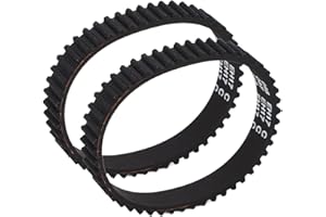 Dioche 147-3gt-8 2PCS Vacuum Cleaner Belt - Rubber Elastic Replacement for NV771 NV770 - Durable and Easy Installation