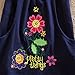 VIKITA toddler flower girl dress for kids baby cotton short sleeve dresses in summer for 2-8 years