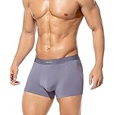 Casey Kevin Men's Trunks Soft Breathable Modal Underwear Seamless Moisture-Wicking Comfort Underpants for Men