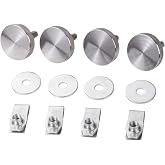 Hard Saddlebag Saddle Bag Safety Bolts Moutings Security System Theft Deterrent Locks for Harley Touring Electra Glide+Road Glide+Street Glide+Road King+Ultra Glide 1988-2025 38mm O.D.