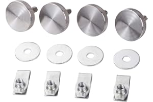 CELOMT Hard Saddlebag Saddle Bag Safety Bolts Moutings Security System Theft Deterrent Locks for Harley Touring Electra Glide+Road Glide+Street Glide+Road King+Ultra Glide 1988-2025 38mm O.D.