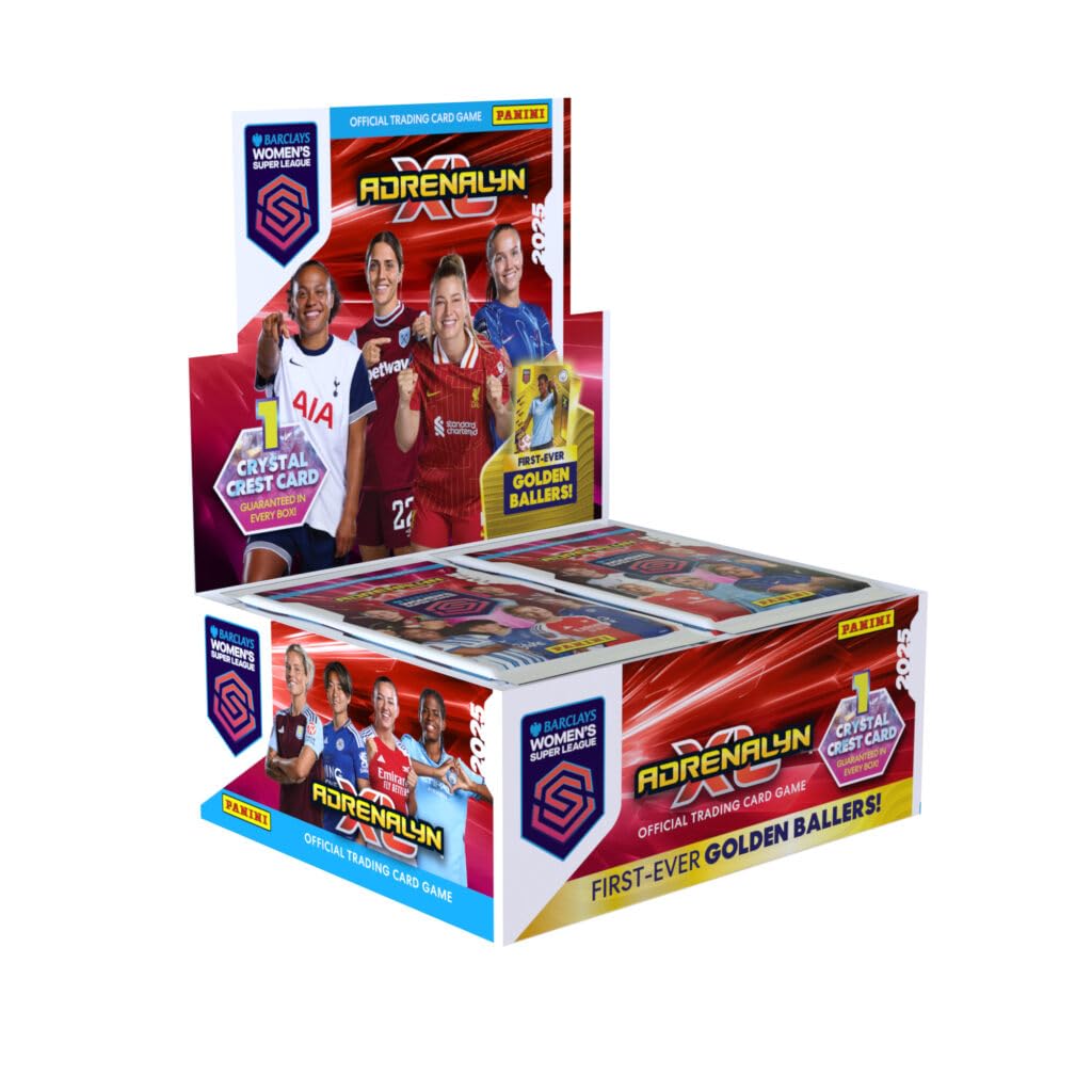 Women's Super League Adrenalyn Trading Cards Booster Box
