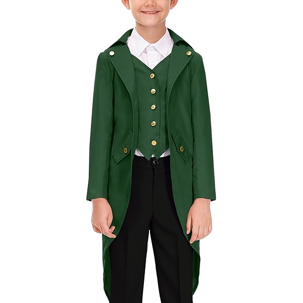 Renaissance Costume Kids Coat Tails Jacket Steampunk Gothic Victorian Jacket Vintage Tailcoat Medieval Frock Coat Boys Coat With Tails Alice In Wonderland Costume Kids - Foto 5