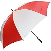 The Weather Co. Golf Ace Umbrella (Red/White, 64")