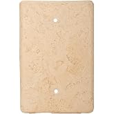Stonique&reg; Stone Switchplate - Blank (Mocha)