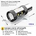 Yorkim 1157 LED Light Bulbs CREE Super Bright White Lamps for LED Brake Lights, LED Tail Lights, LED Backup Reverse Lights, 2057 LED Bulb, 7528 LED Bulbs– Pack of 2