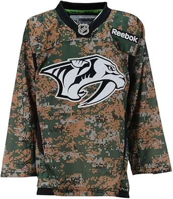 Amazon.com: Nashville Predators Reebok NHL Youth Camo Jersey: Clothing