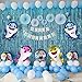 ROSZETTA Shark Helium Balloons,10PCS Shark Family Balloons for Party Decorations,Baby Themed Birthday Decorations Party Supplies…