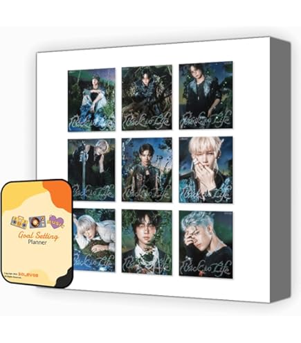 Amazon.com: &Team KR - 1st Mini Album Back to Life Photocard Box