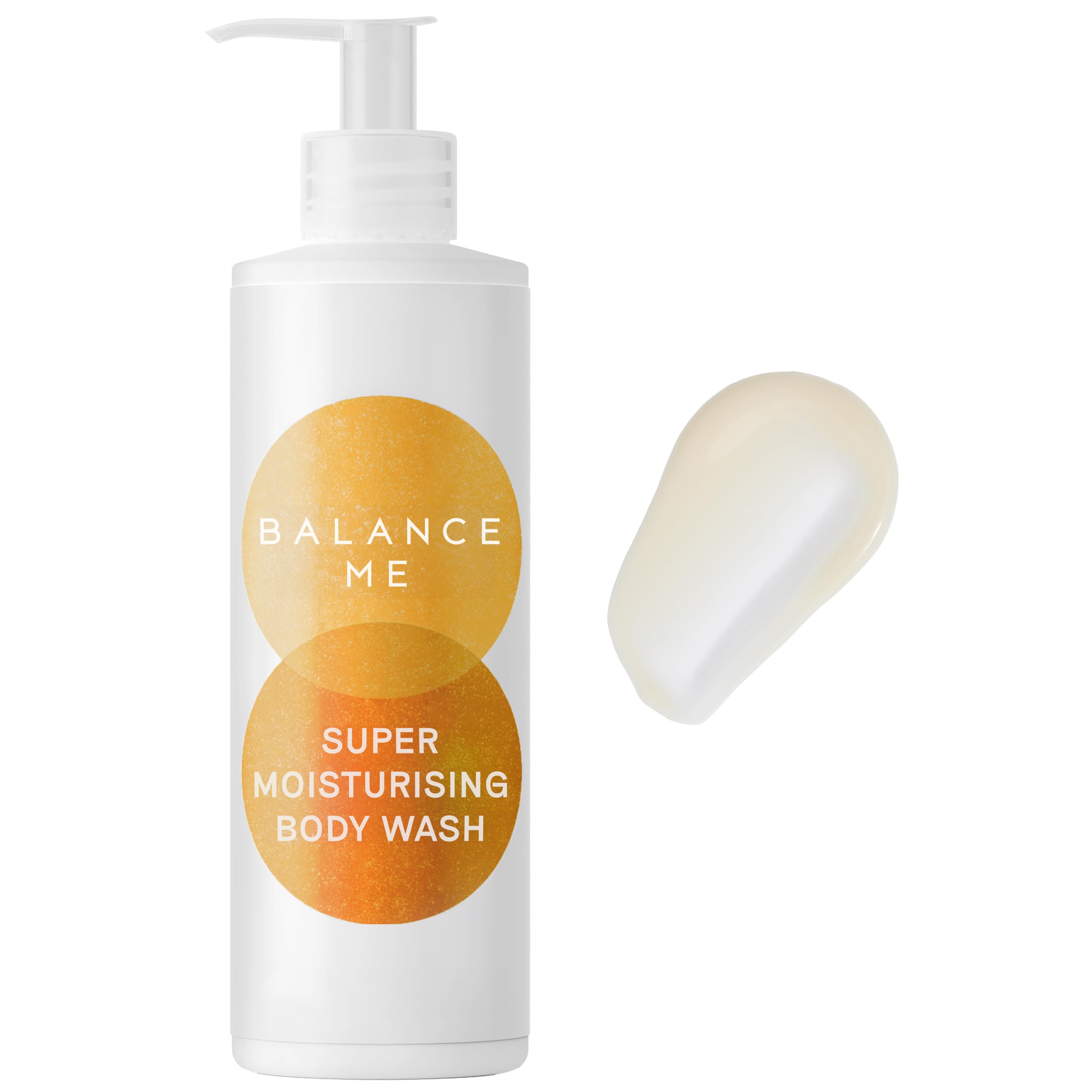 Balance Me Super Moisturising Hand & Body Wash 250ml, With Shea Butter, Natural for Sensitive Skin and Suitable for Eczema