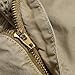 OCHENTA Men's Cotton Casual Loose Fit Cargo Shorts #3229 khaki 44
