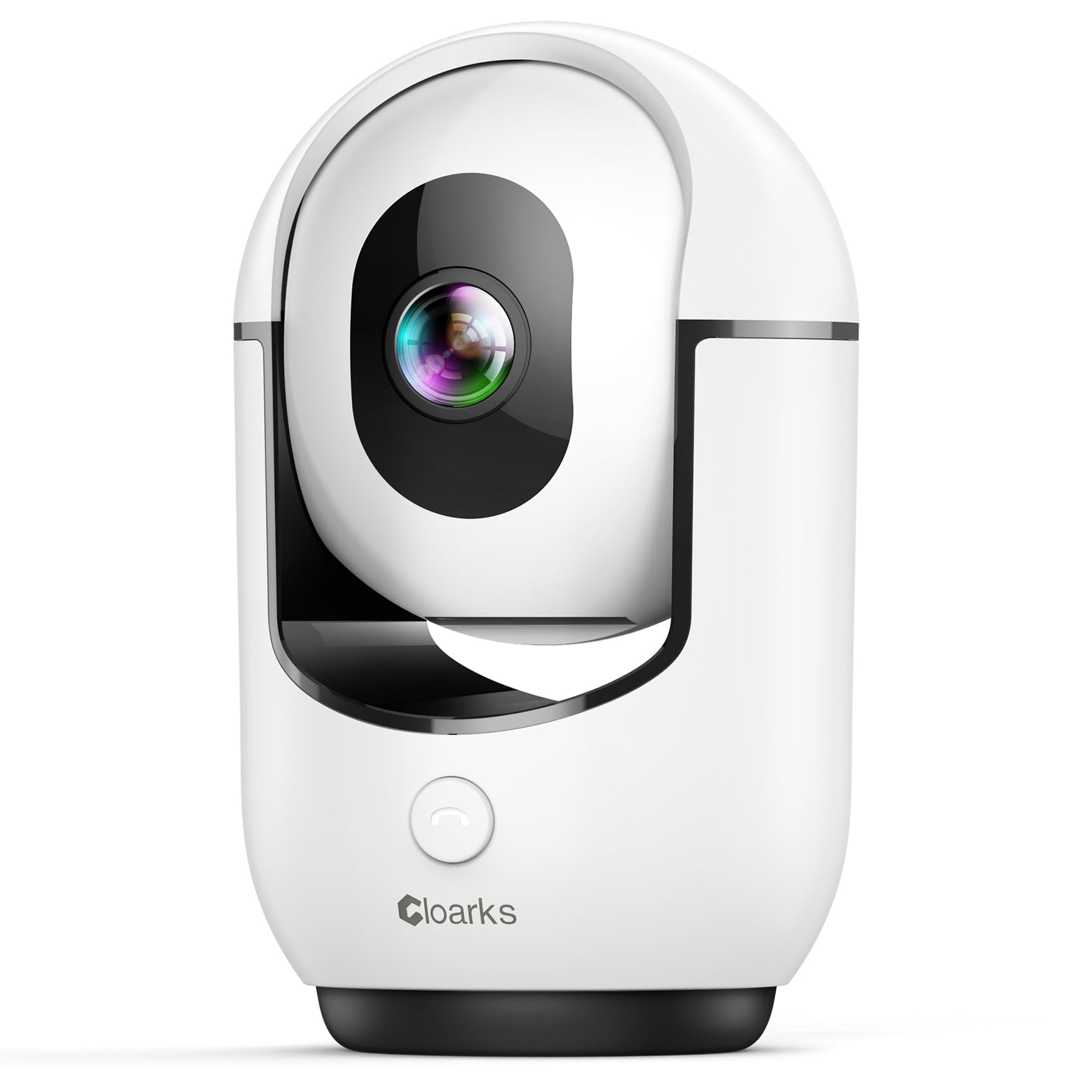 Photo 1 of Cloarks 2K Pan/Tilt Security Camera, WiFi Indoor Cameras for Home Security with AI Motion Detection, Pet/Dog/Baby Camera with Phone App, 2-Way Audio, 24/7, Siren, TF/Cloud Storage