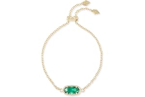 Kendra Scott Elaina Adjustable Chain Bracelet for Women, Fashion Jewelry, Gold-Plated