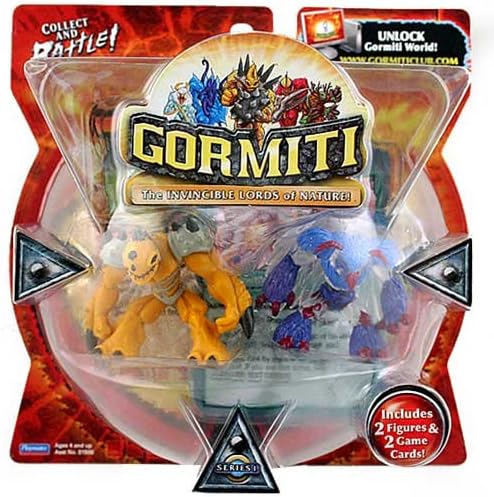 Gormiti Figure [The Hideout Finder and Crabs The Avenger - Series 1]
