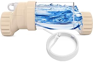 EVERCRYSTAL Salt Cell for Pool - Fits for Hayward Salt Cell T-15, up to 40,000 Gallon In-Ground Swimming Pools, Clear Case, 2-Year Warranty