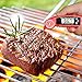 MEKBOK Instant Read Meat Thermometer for Grill and Cooking. Upgraded Model Now with Magnet and Calibration Feature- Best Ultra Fast Digital Kitchen Probe.