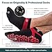 Men's Non Slip Yoga Socks, Anti-Skid Pilates, Barre, Fitness Slipper Socks with Grips for Men