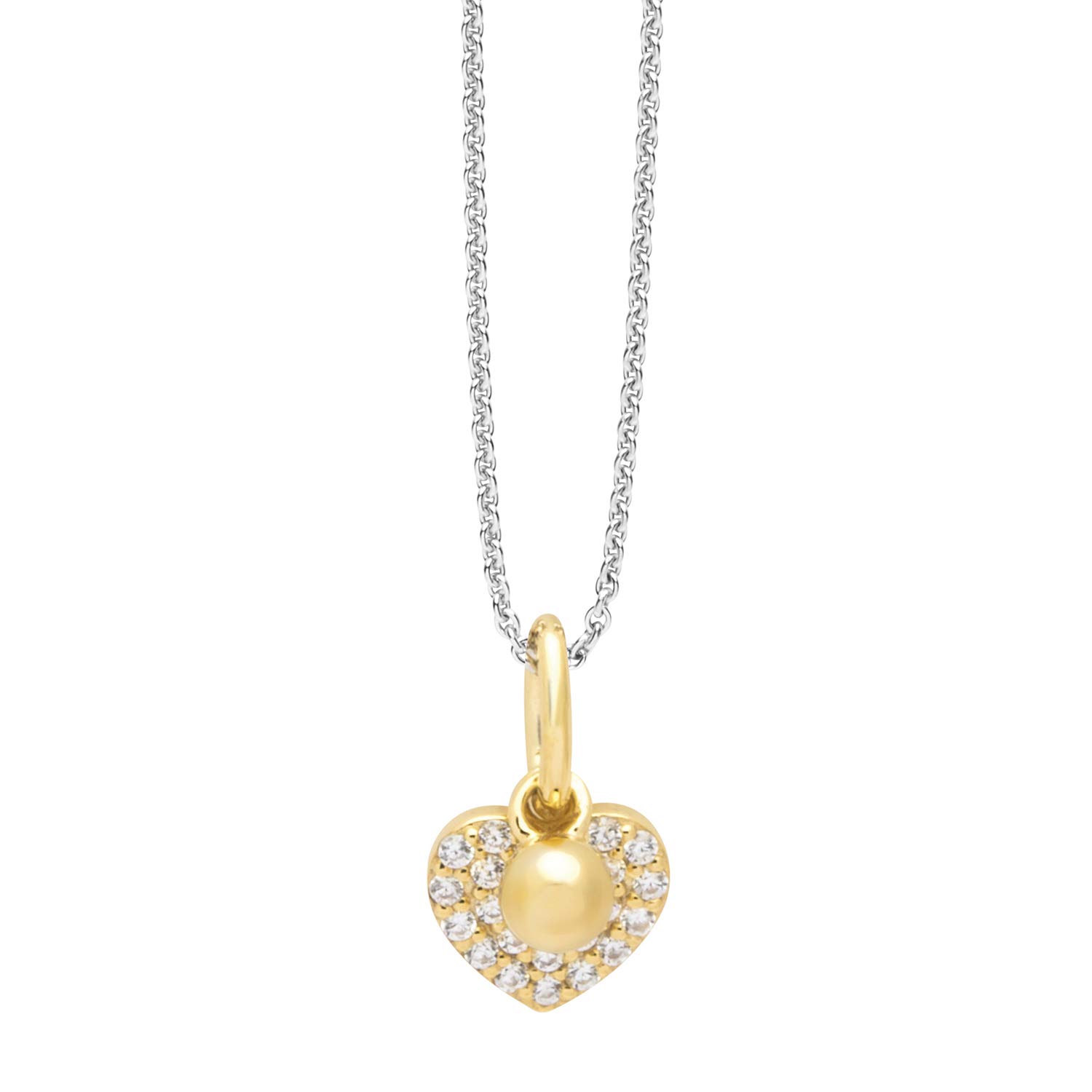 NANA KAY Sweet Glam ST1602 Heart Necklace Gold 45cm, Classic