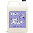 Evolved By Nature Liquid Hand Soap Refill, 128 Oz, Lavender Lemongrass, Biodegradable Formula