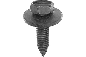 CLIPSANDFASTENERS INC 25 M8-1.25 X 30mm Metric Hex Head Sems Bolts 11501188
