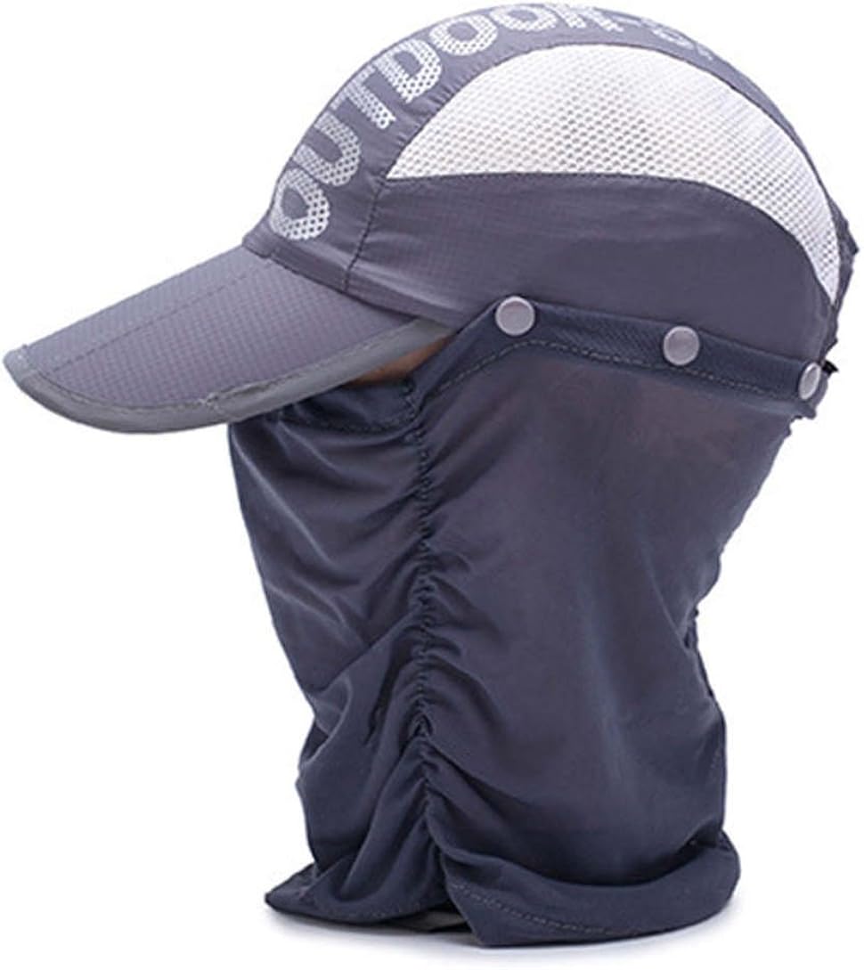 cycling cap with neck protection