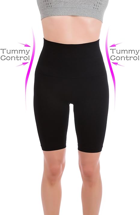 control top biker shorts