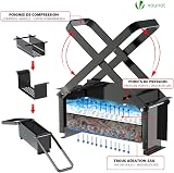 VOUNOT Heavy Duty Steel Paper Log Maker Briquette Maker Recycle Waste Paper view 4