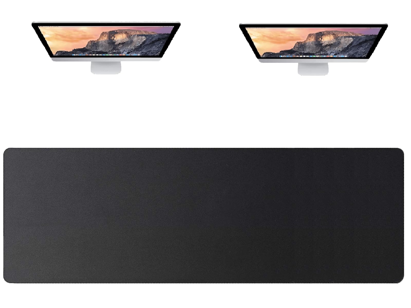 Photo 1 of [55" x 15"] Extended-Large Mouse Pads, Keyboard Pad - Enhance Your Gaming Experience with The Battle Mat - Waterproof and Easy to Clean - Lint-Free - Ideal for Game Tables (Black, Large)