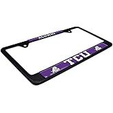 Black Metal License Plate Frame - Second Generation - Alumni Version (TCU)