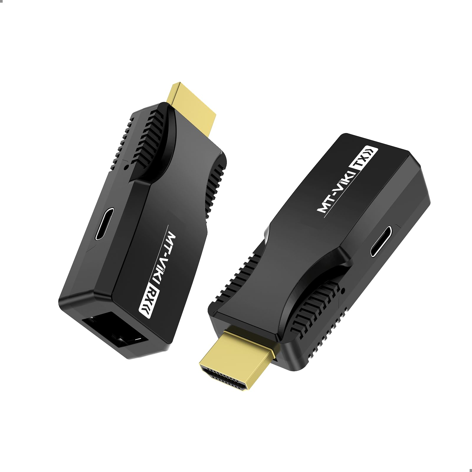 Photo 1 of MT-VIKI HDMI Extender Over Single Cat6/Cat 7 Cable 1080p@60Hz Full HD Uncompressed Transmit Up to 164 Ft(50m), EDID and POC Function Supported (Transmitter and Receiver)