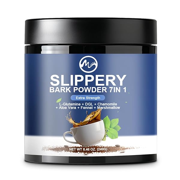 SLIPPERY ELM, ORGANIC SLIPPERY ELM BARK POWDER WITH...