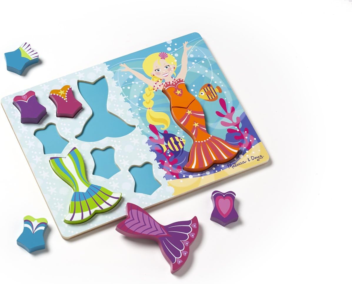 melissa and doug mermaid puzzle