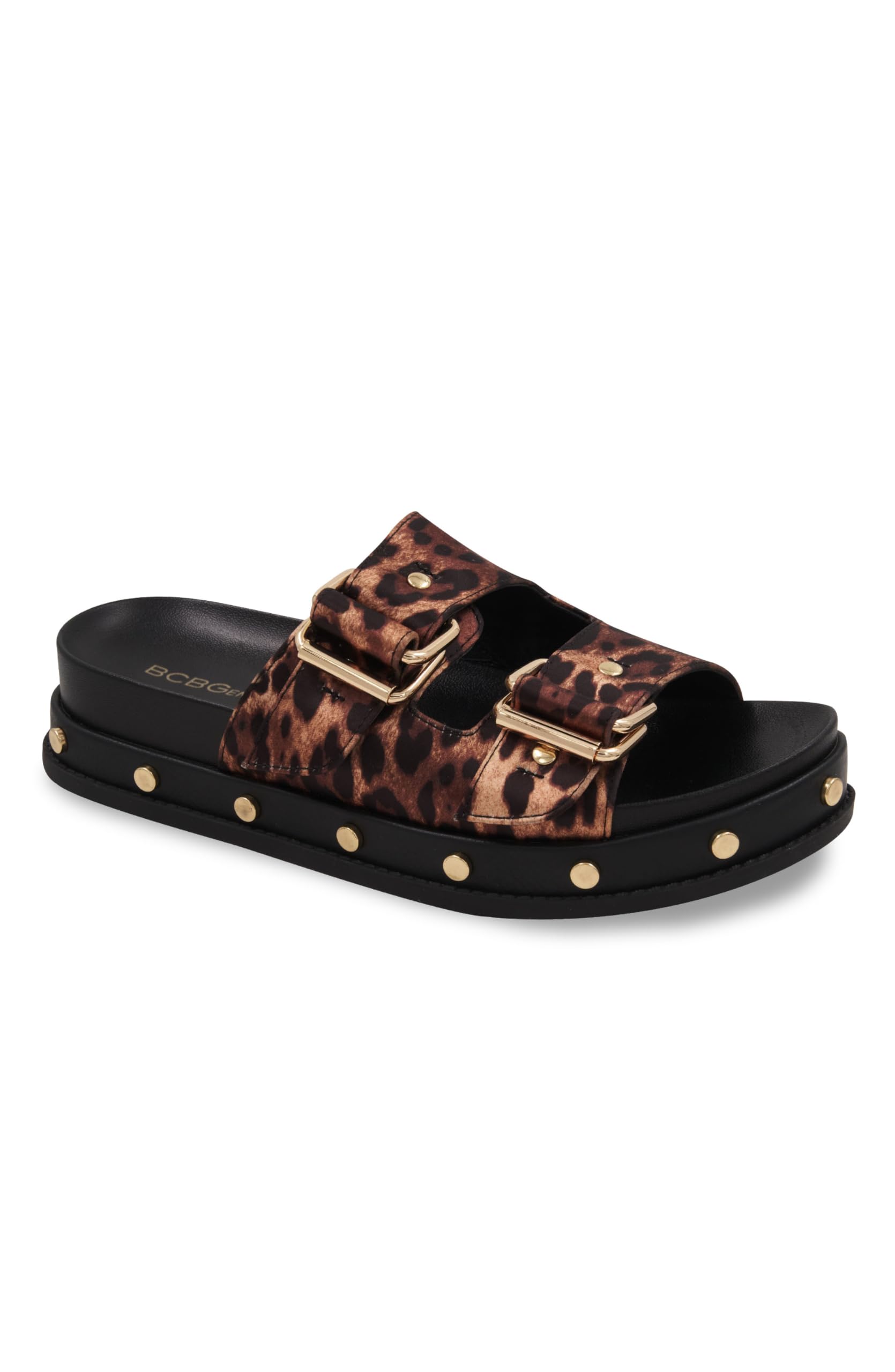 BCBGeneration Women’s Trendy Footbed Flat Sandal, 9.5