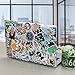 Rick and Morty Laptop Stickers Waterproof Skateboard Pad Macbook Car Snowboard Bicycle Luggage Decor (135PCS)