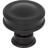 Atlas Homewares A100-BL Oskar Collection Knob, Matte Black