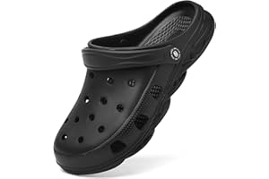 ziitop Mens Womens Garden Clogs Water Shoes Outdoor Casual Beach Sandals Non-Slip Slippers Soft Comfortable