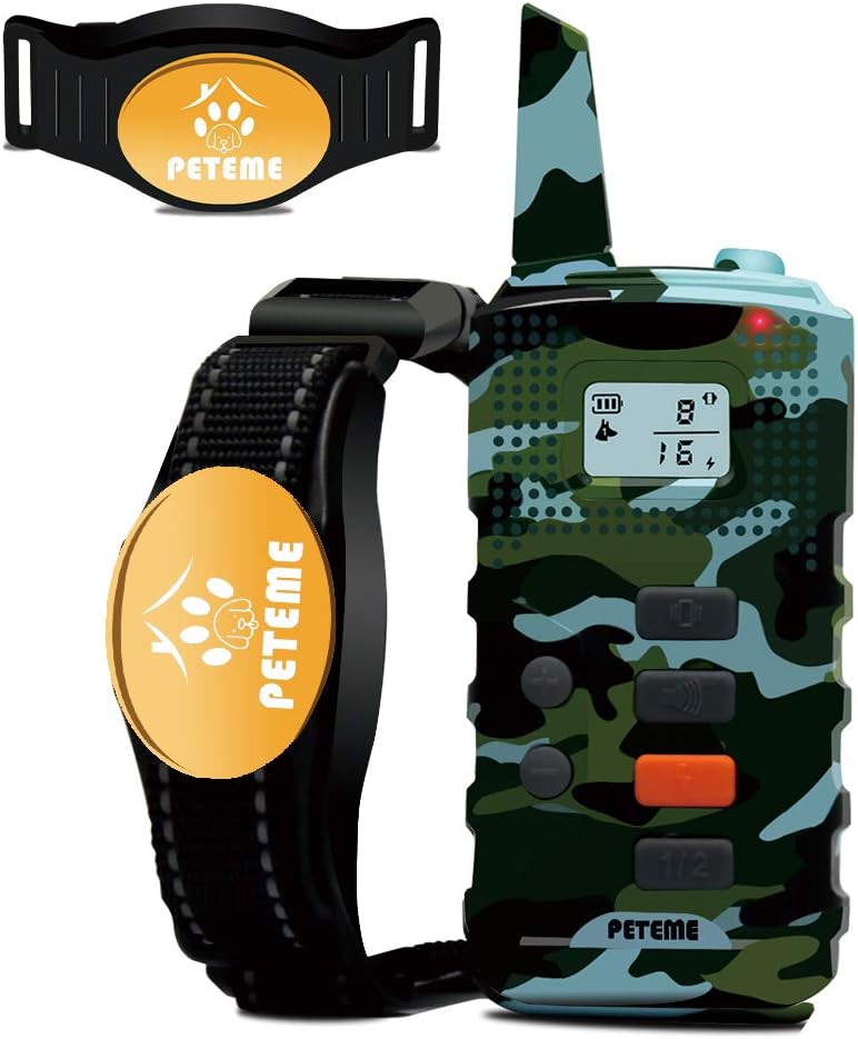 Reviews Peteme Dog Training Shock Collar Remote Dog Shock Collar with 3