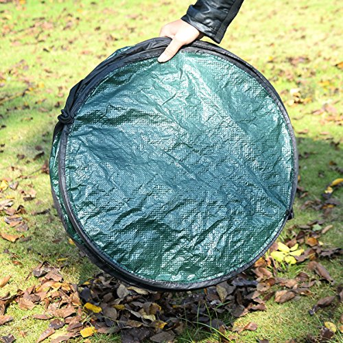 Giantex Collapsible Popup Camp Trash Can Portable Outdoor Garbage